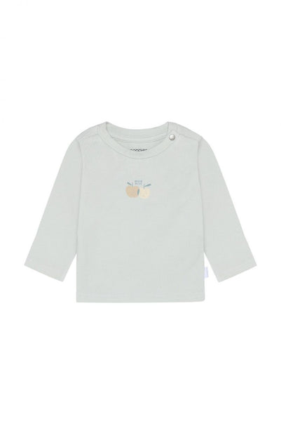 Langarmshirt/Longsleeve "Green Tint" mit Apfel-Print - Noppies