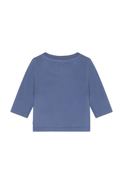 Langarmshirt/Longsleeve "Gray Blue", Segelboot - Noppies
