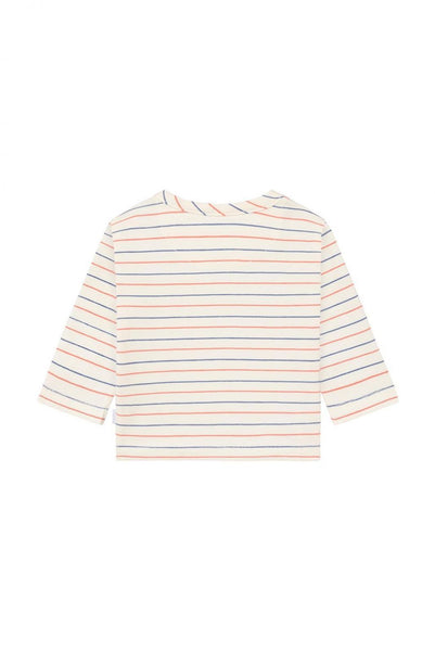 Langarmshirt/Longsleeve "Egret", geringelt - Noppies