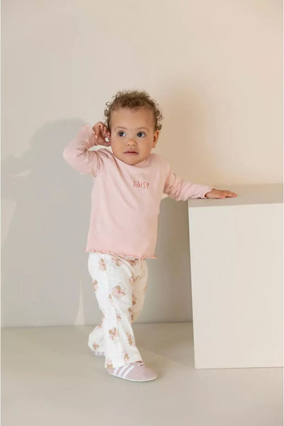 Langarmshirt/Longsleeve "Peachskin" mit Rüschenkanten  - Noppies