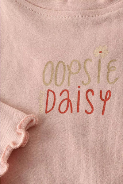 Langarmshirt/Longsleeve "Peachskin" mit Rüschenkanten  - Noppies