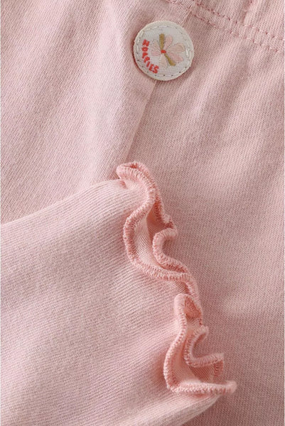 Leggings "Peachskin" (Pfirsichrosa) mit Rüschen - Noppies