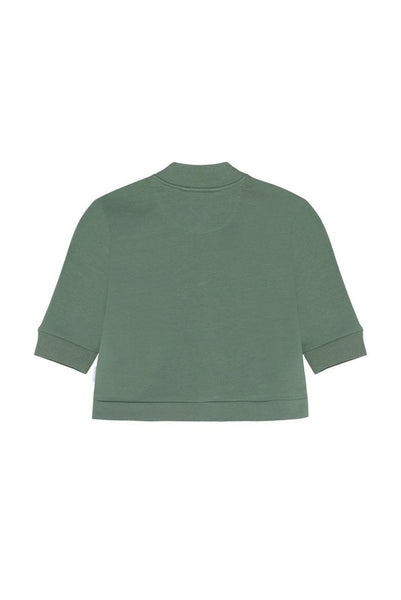 Sweatjacke (Cardigan) "Laurel Wreath" (Grün) - Noppies