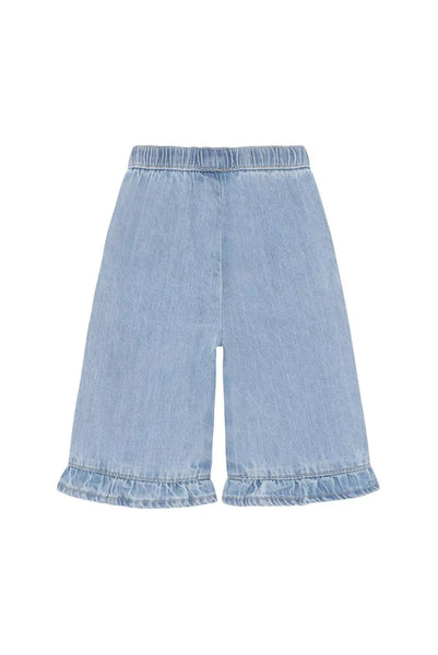 Weiche Jeans mit Rüschen, Light Blue Denim - Noppies