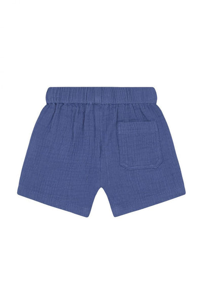 Kurze Hose (Shorts) "Gray Blue", Musselin - Noppies