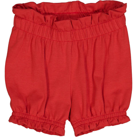Kurze Hose (Bloomers), Apple Red (Cozy Me Bloomers) - Müsli by Green Cotton