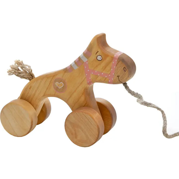 Pferd (Holzspielzeug), rosa - Friendly Toys