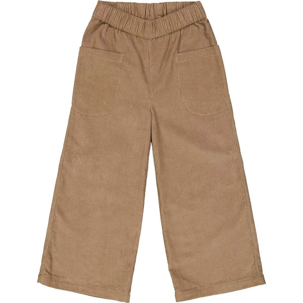 Cordhose (Corduroy Wide Leg Pants), Beige - Müsli by Green Cotton