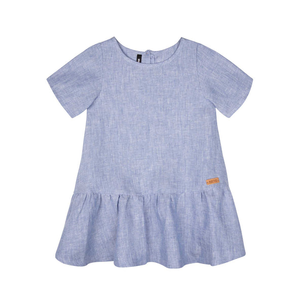 Sommerkleid  aus Leinen, Sky Blue - Pure Pure by Bauer