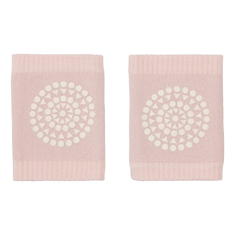 Anti-Rutsch-Knieschoner für Babys aus Baumwolle, Soft Pink (Hellrosa) - GoBabyGo