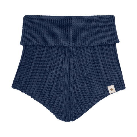 Halswärmer (Schalkragen), Wolle, Marineblau (Overture) - Huttelihut)