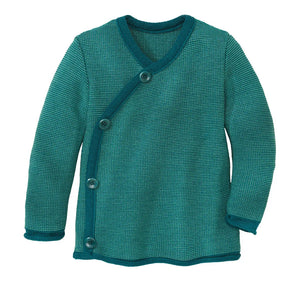 Melange-Jacke (Strickjacke), Pacific-Mint - Disana