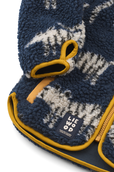 Fleecejacke "Nolan", Tiger/Classic Navy - Liewood