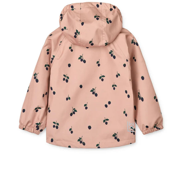 Regenbekleidungs-Set "Pedia" (Jacke/Hose),Berry/Pale Tuscany - Liewood