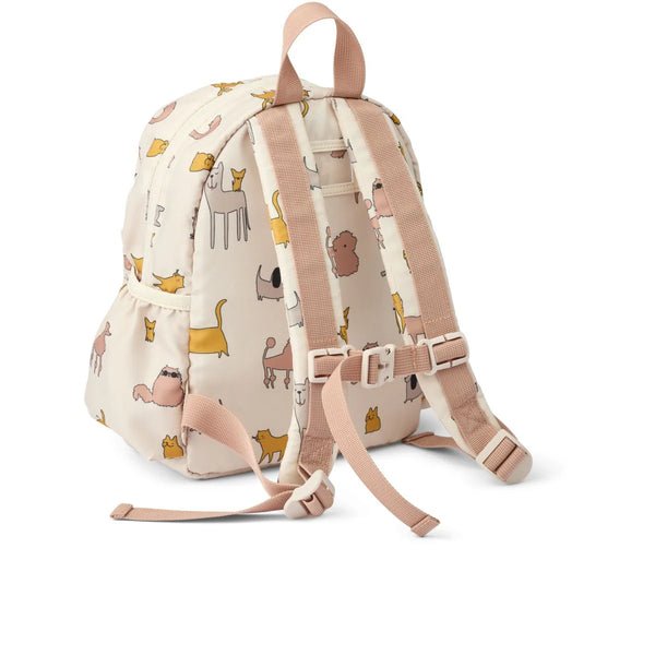 Rucksack "Andreas", Cats & Dogs/Sandy - Liewood