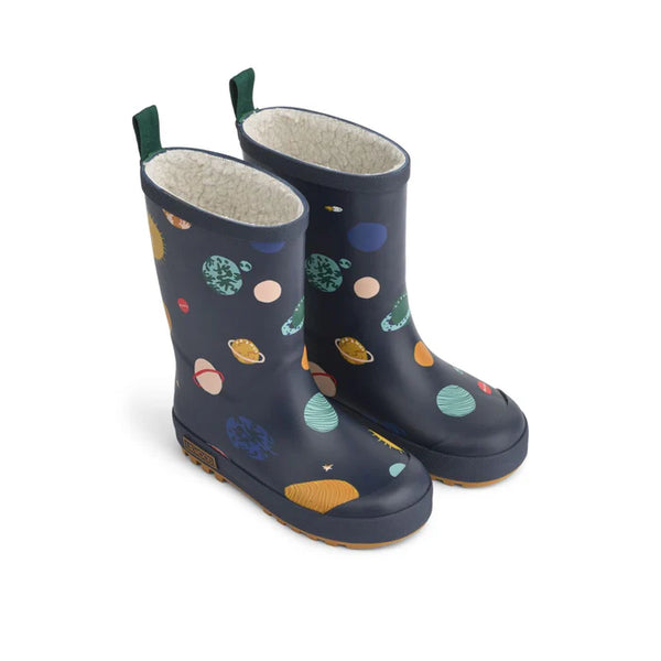 Thermo-Regenstiefel "Mason", Universe/Classic Navy - Liewood