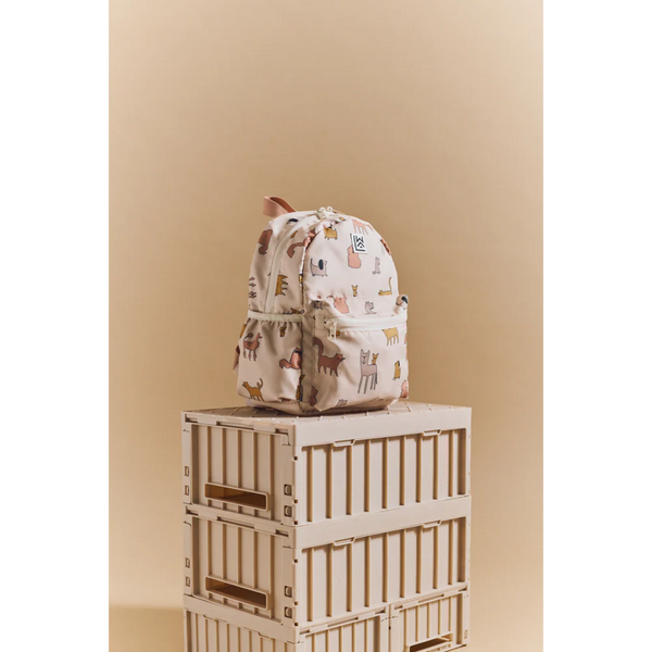 Rucksack "Andreas", Cats & Dogs/Sandy - Liewood