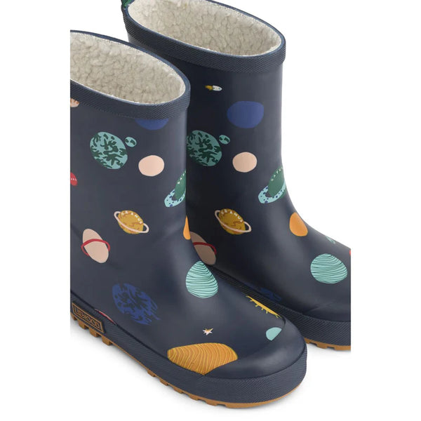Thermo-Regenstiefel "Mason", Universe/Classic Navy - Liewood
