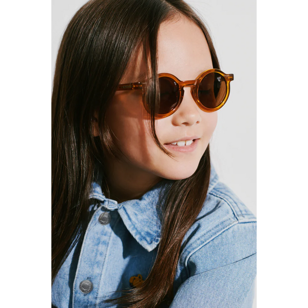 Sonnenbrille "Darla Junior", 4-10 Jahre, Mustard Transparent - Liewood
