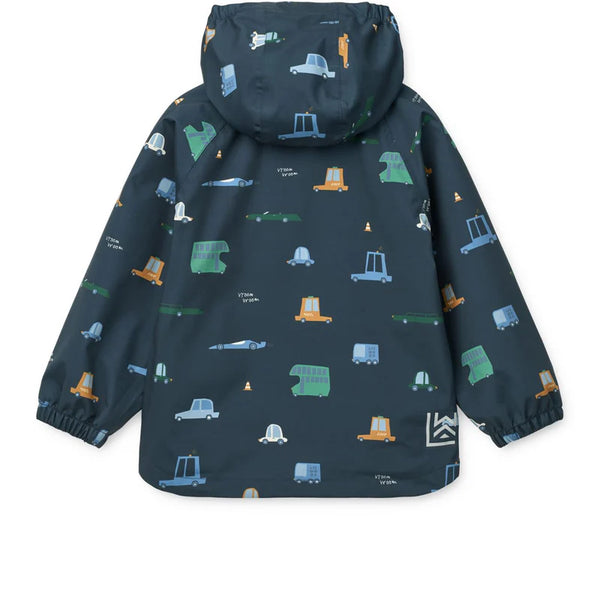 Regenbekleidungs-Set "Pedia" (Jacke/Hose), Cars/Classic Navy - Liewood
