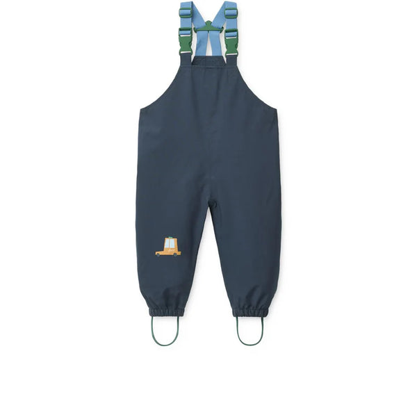 Regenbekleidungs-Set "Manu" (Jacke/Latzhose), Cars/Classic Navy - Liewood