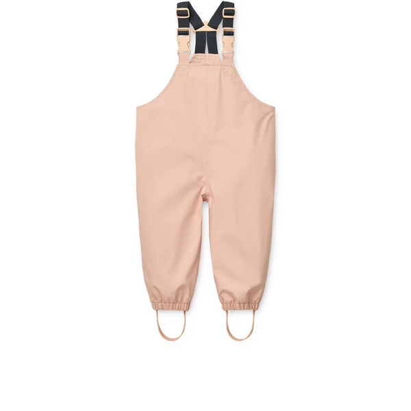 Regenbekleidungs-Set "Manu" (Jacke/Latzhose), Mega Cherry Heart/Rosey Mix - Liewood