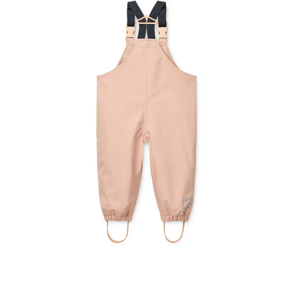 Regenbekleidungs-Set "Manu" (Jacke/Latzhose), Mega Cherry Heart/Rosey Mix - Liewood
