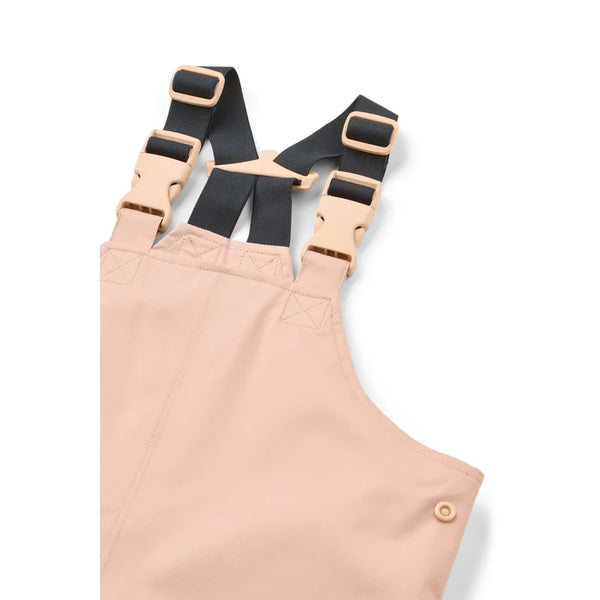 Regenbekleidungs-Set "Manu" (Jacke/Latzhose), Mega Cherry Heart/Rosey Mix - Liewood