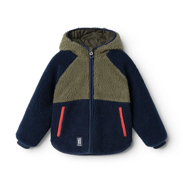 Wendejacke "Jackson", Olivegrün/Marineblau - Liewood