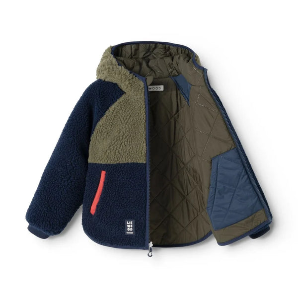 Wendejacke "Jackson", Olivegrün/Marineblau - Liewood