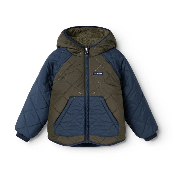 Wendejacke "Jackson", Olivegrün/Marineblau - Liewood