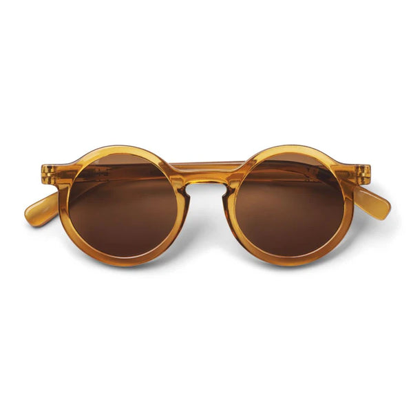 Sonnenbrille "Darla Junior", 4-10 Jahre, Mustard Transparent - Liewood