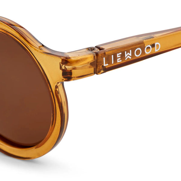 Sonnenbrille "Darla Junior", 4-10 Jahre, Mustard Transparent - Liewood