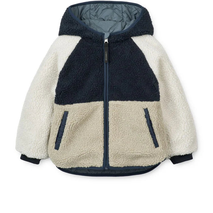 Wendejacke "Jackson", Whale Blue Multi  Mix - Liewood