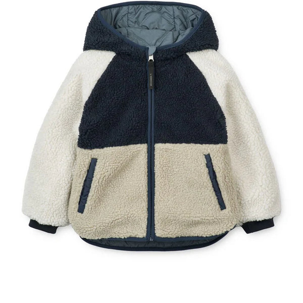 Wendejacke "Jackson", Whale Blue Multi  Mix - Liewood
