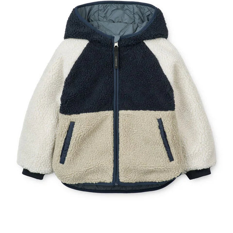 Wendejacke "Jackson", Whale Blue Multi  Mix - Liewood