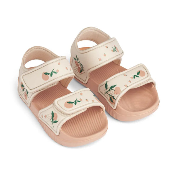 Sandalen "Blumer" (Peach/Seashell) - Liewood