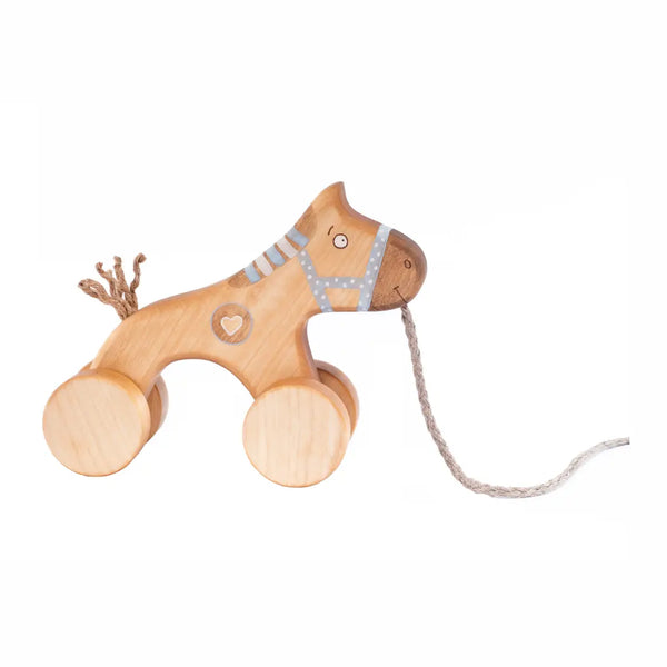 Pferd (Holzspielzeug), Hellblau - Friendly Toys
