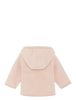 Jacke mit Kapuze, Baumwoll-Fleece, Rosa (Peach Blush) - Huttelihut