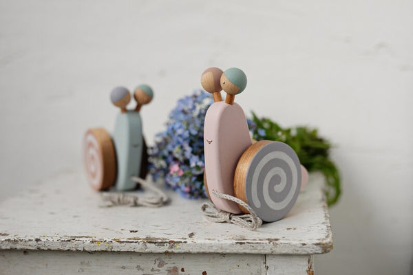 Schnecke (Holzspielzeug), Mint - Friendly Toys