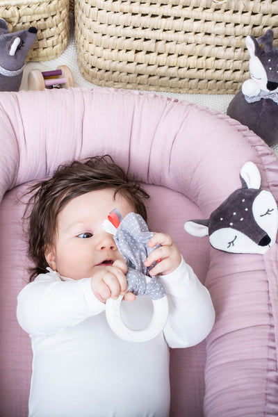 Beißring Punkte aus der Serie "Rehkitz" - Kikadu