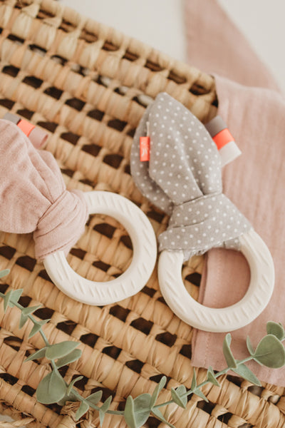 Beißring Punkte aus der Serie "Rehkitz" - Kikadu