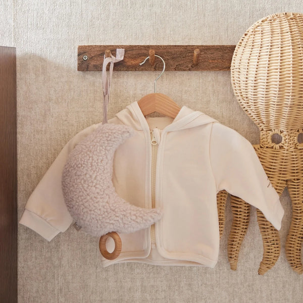 Sweatjacke (unisex), Cremefarben - Dirkje