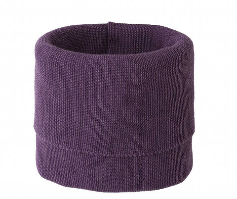 Schlauch-Schal (Loop), Aubergine-Flieder - Disana