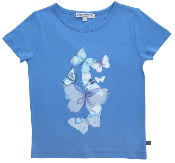 Kurzarm-Shirt mit Schmetterlings-Print, Enfant Terrible