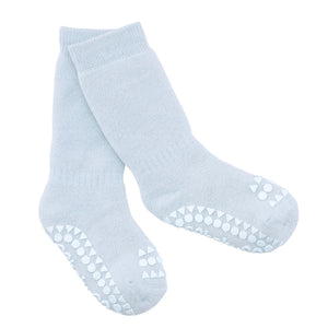 Rutschfeste Socken aus Baumwolle, Sky Blue - GoBabyGo